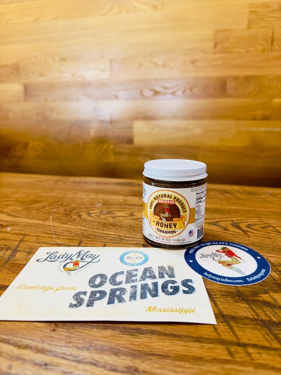 Raw Cinnamon Infused Creamed Whipped Honey | 9oz