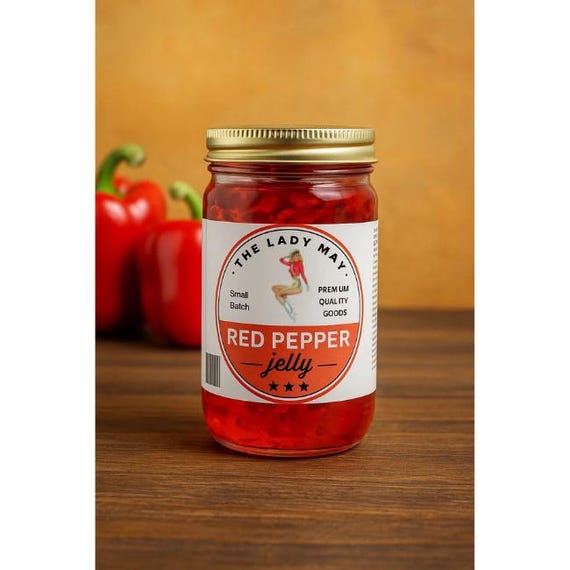 Southern Red Pepper Jelly |8oz| Small Batch, All Natural
