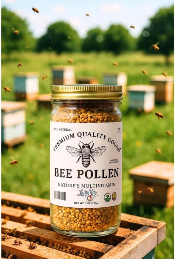 Bee Pollen - 1 Pound - All Natural Organic Superfood