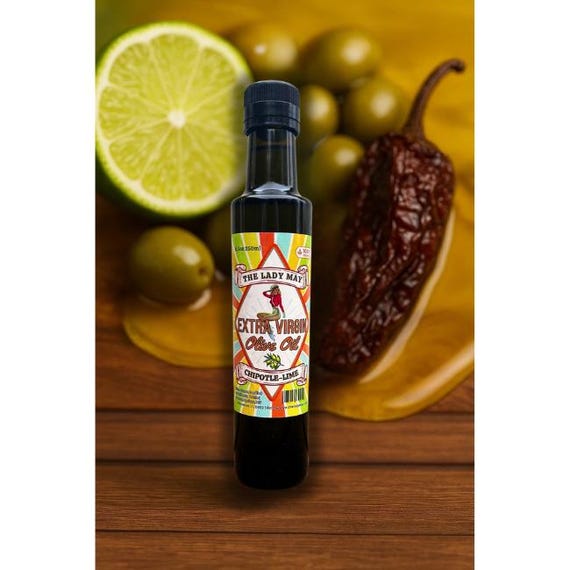Infused Chipolte Lime Extra Virgin Olive Oil - Gourmet Flavor for Everyday Cooking