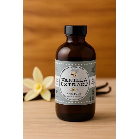 Pure Vanilla Extract - 8oz – Gourmet | The Lady May