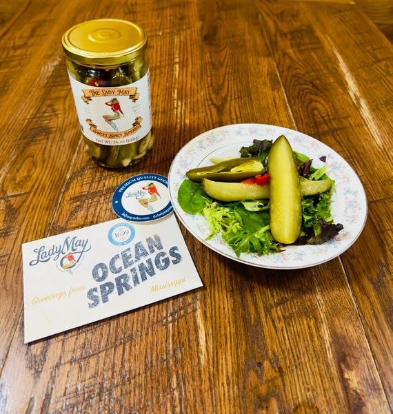 Sweet & Spicy Pickle Spears | The Lady May Premium Quality Goods