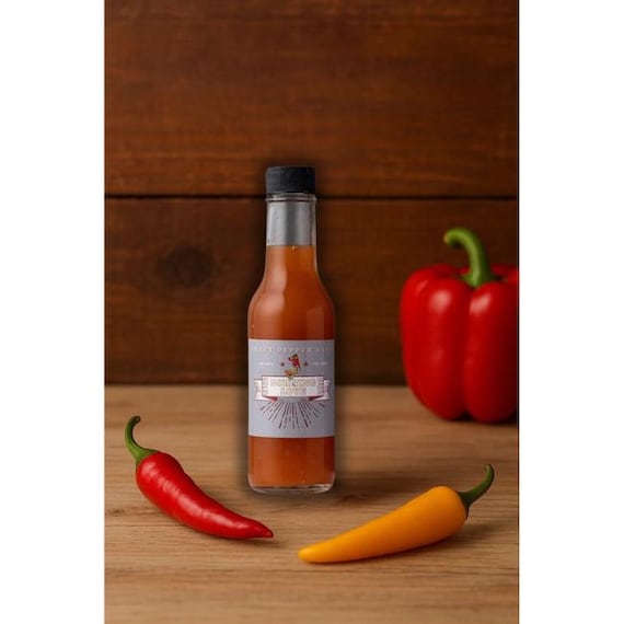The Lady May Sweet Pepper Hot Sauce – 6oz Southern Sweet & Spicy Blend