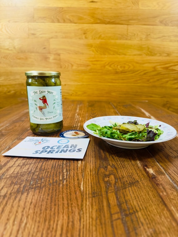 Crinkle Dill Pickle Chips | The Lady May Premium Quality goods