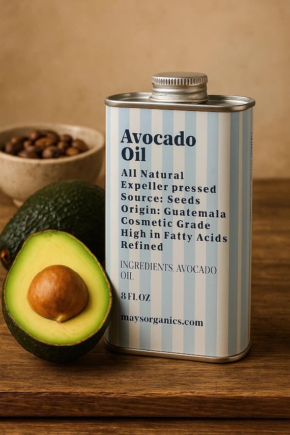 Avocado Oil – Natural Cold-Pressed Carrier Oil for DIY Serums, Balms & Beauty