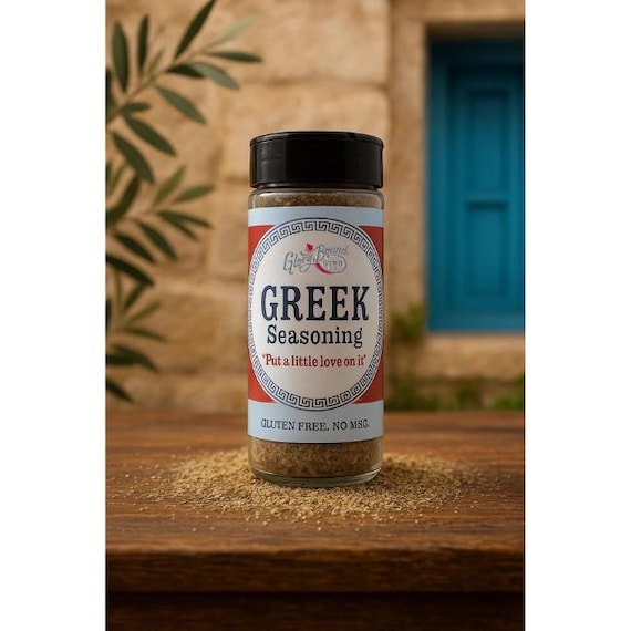 Glory Bound Greek Spice Blend – All Purpose Seasoning | 6.5oz Jar
