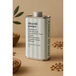 Olive Oil Pomace -  Natural Cold-Pressed Carrier Oil for DIY Serums, Balms & Beauty
