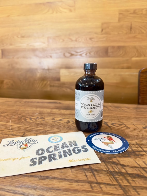Pure Vanilla Extract | 8oz – Gourmet | The Lady May