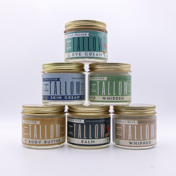 Travel Tallow Skincare Six-Piece Gift Set | TSA-Friendly Skincare