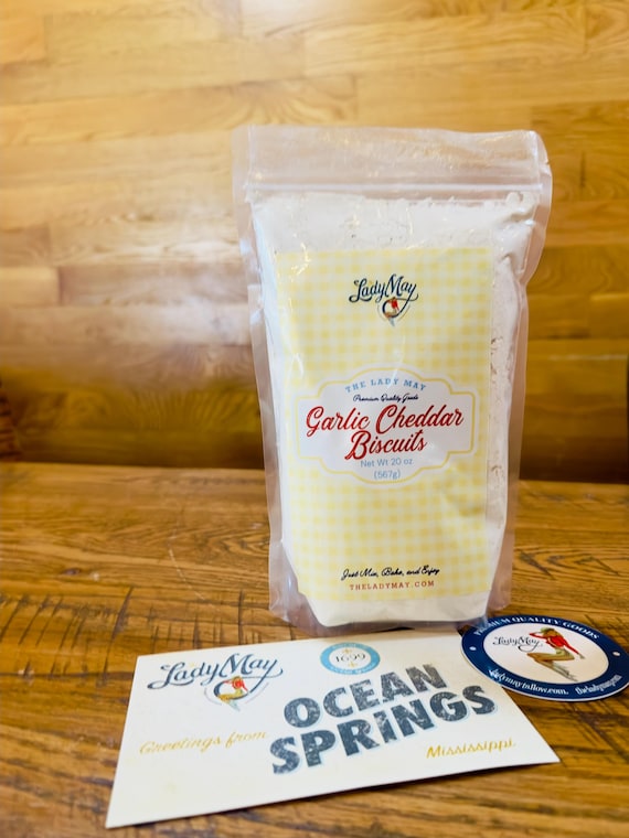 The Lady May Garlic Cheddar Biscuit Mix
