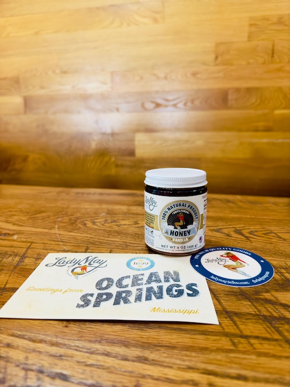 Vanilla Infused Raw Unfiltered Honey | 9oz