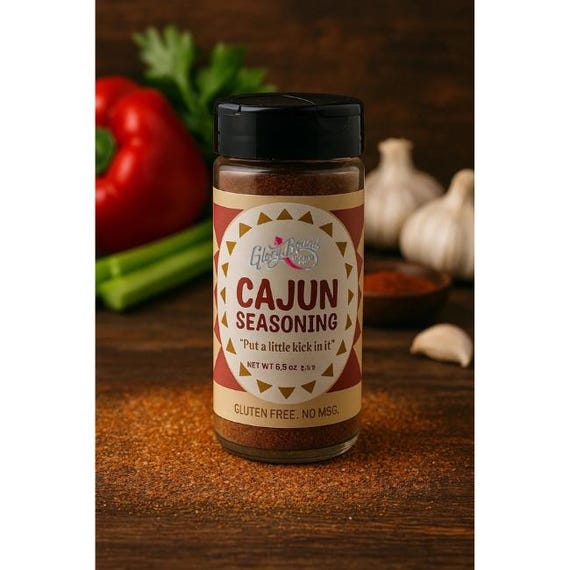 Glory Bound Cajun Blend – Bold All Purpose Seasoning | 6.5oz Jar
