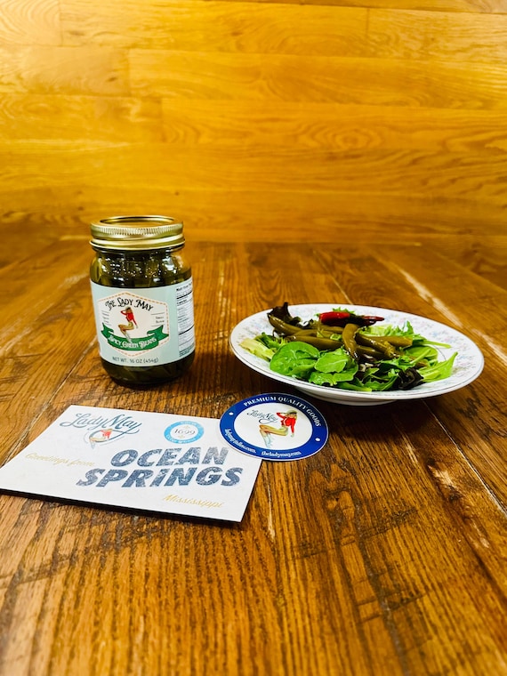 Southern Pickled Green Beans | The Lady May Premium Quality Goods