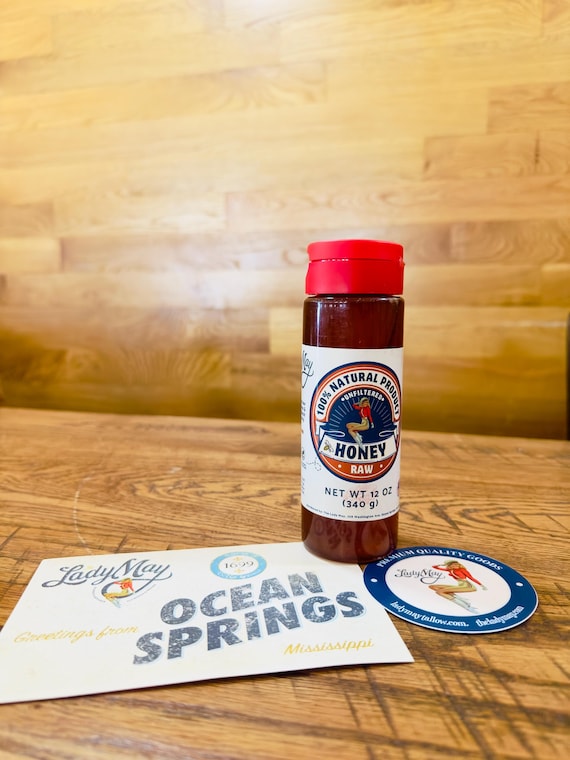 Raw Unfiltered Honey | 12oz Squeeze Bottle