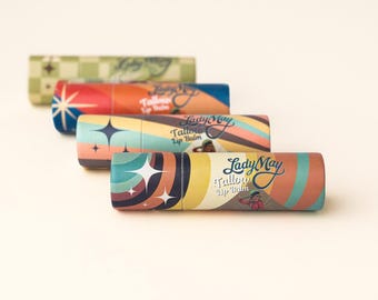 Tallow Lip Balm - CHOOSE A FLAVOR - Natural Beef Tallow with Beeswax & Jojoba Oil
