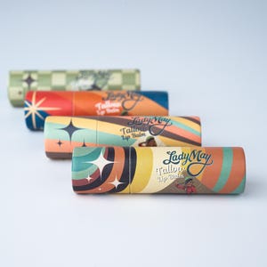 Lady May Tallow Lip Balm – 4-Pack Bundle