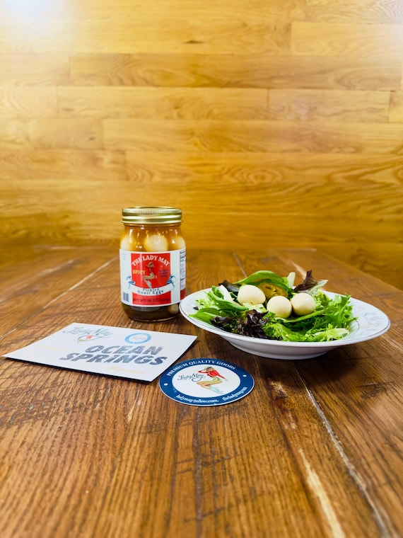 Southern Spicy Pickled Quail Eggs| The Lady May Premium Quality Goods