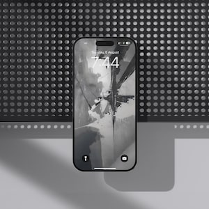 Modern Minimalist Abstract iPhone Wallpaper/Background Digtial Download for Instant Styling
