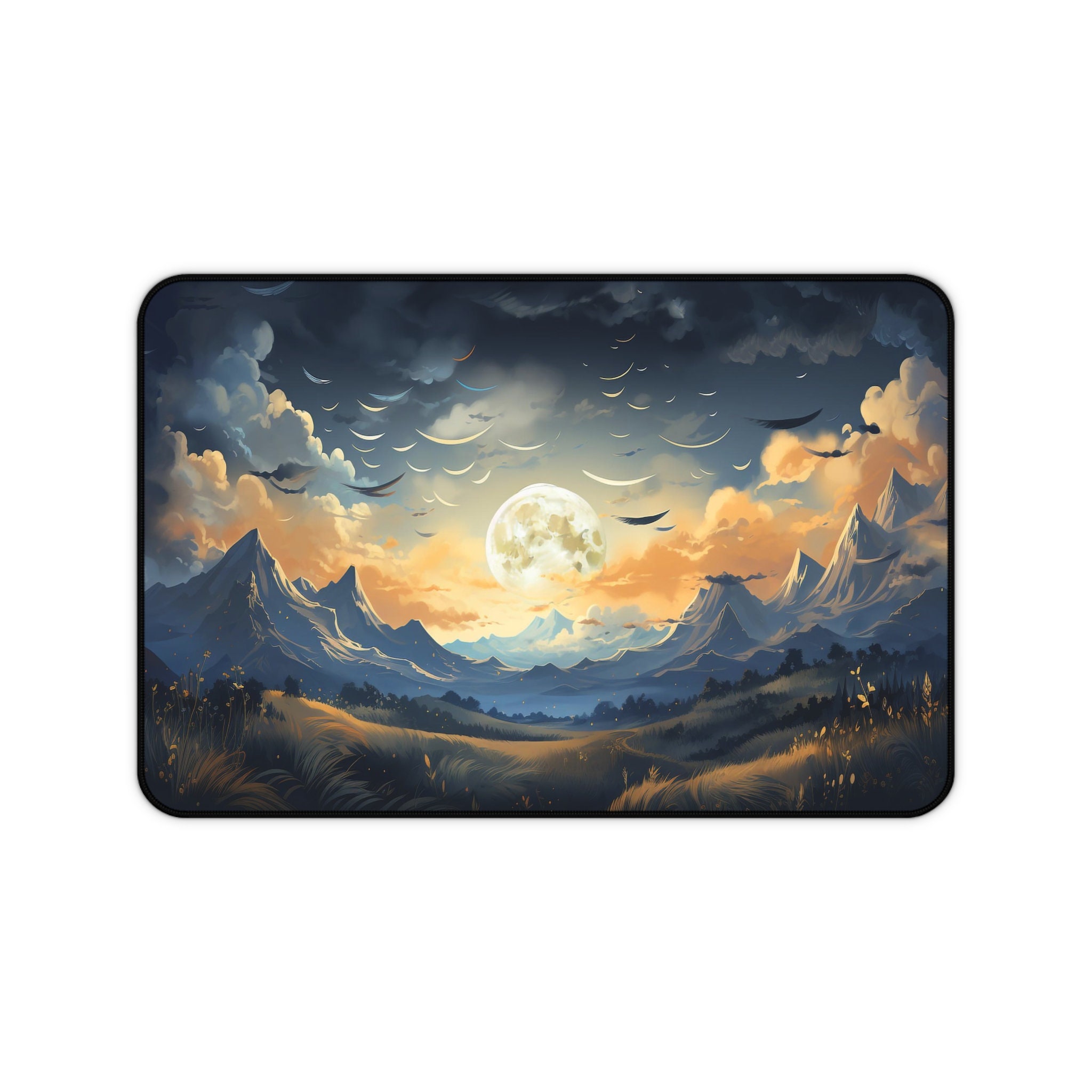 Rocky Mountain Desk Mat Aesthetic Desk Mat Cute Desk Mat Etsy