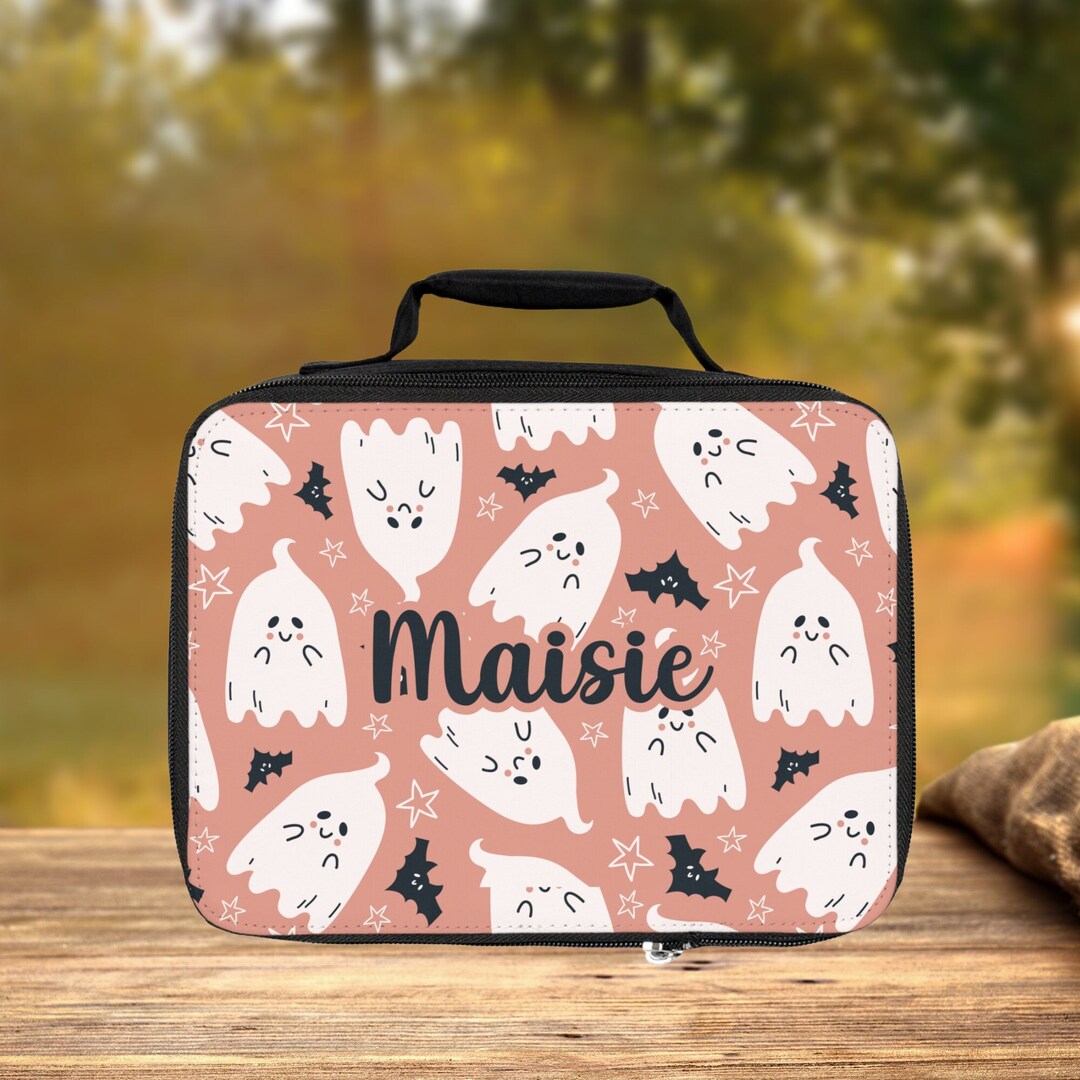 Personalizable Cute Ghost Lunchbox for Back to School Gift Etsy