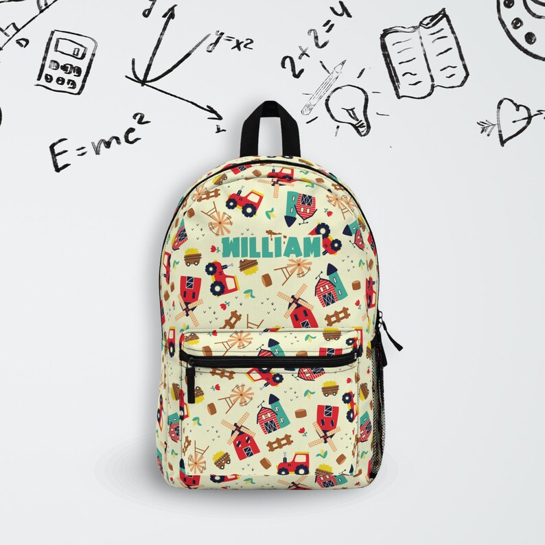 ReaandRobBoutique Farmyard Kids Backpack - Thumbnail 4