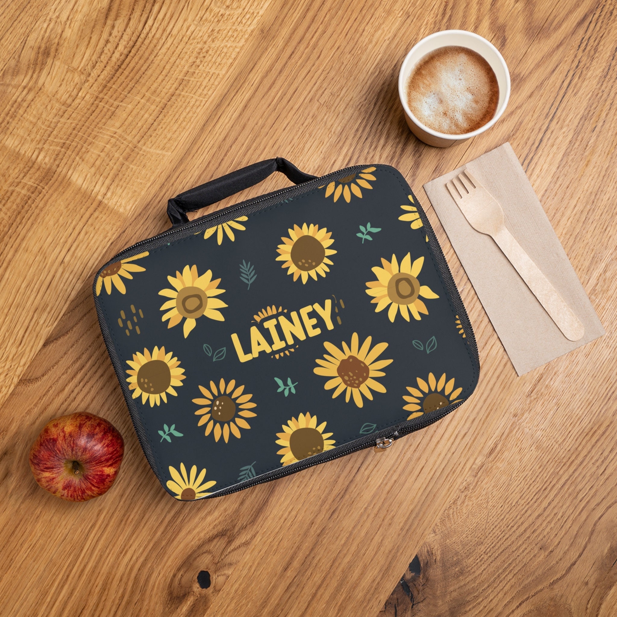 Miniso Sunrise Sunflowers Drawstring Lunch Bag — MSR Online