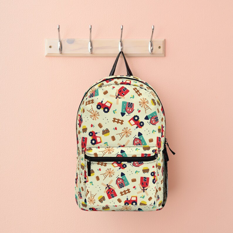 ReaandRobBoutique Farmyard Kids Backpack - Thumbnail 2