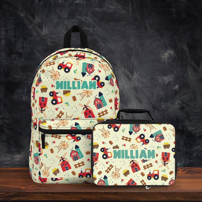 ReaandRobBoutique Farmyard Kids Backpack - Thumbnail 3