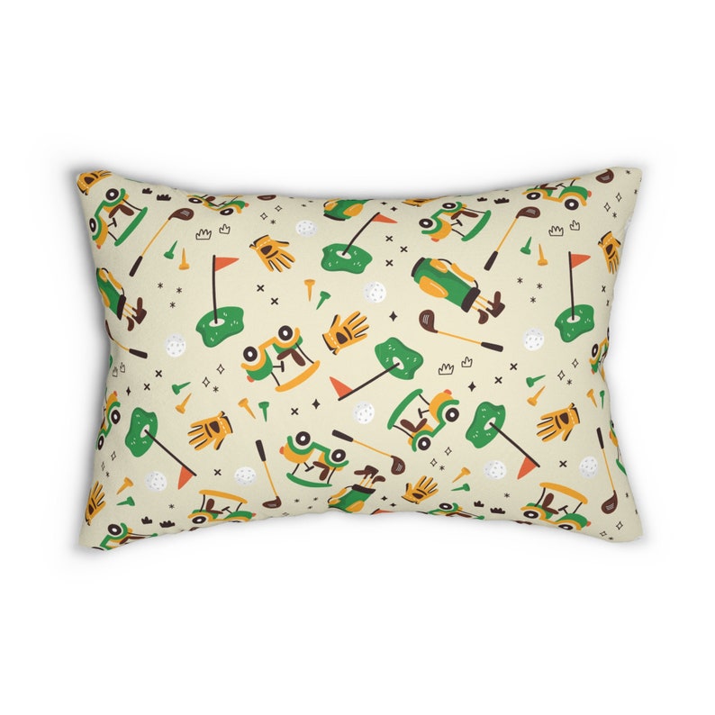 Personalized Golf Pillow, Custom Name Nursery Decor, Kids Name Pillow Cover, Birthday Gift Ideas, Custom Made Pillow, Kids Bedroom Decor