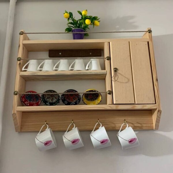 Natural Wood Shelf Etsy