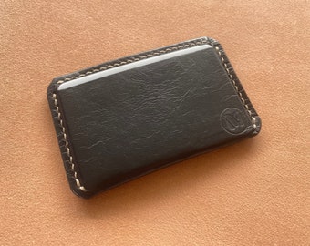 Känguru-Leder Minimalist Kartenhalter Brieftasche Super Slim Handmade