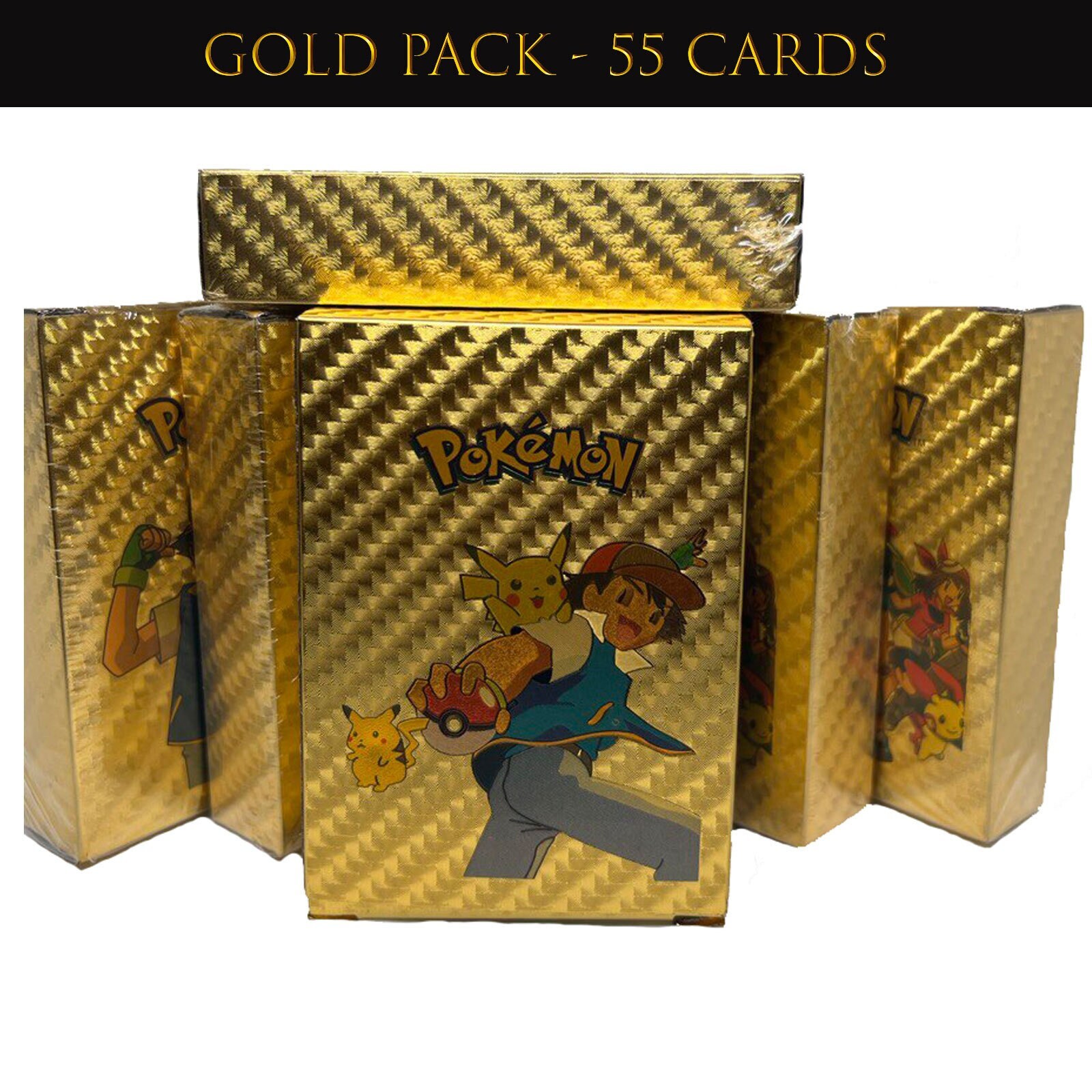 ultra rare 55 pcs gold cards Ultra Rare 55 PCS Gold Cards Packs Vmax V EX GX Rare Golden Cards TCG Deck  Box Gold Foil Card for Fans/Kids/Collectors Gifts (No Duplicates) :  Amazon.ca: Toys & Games