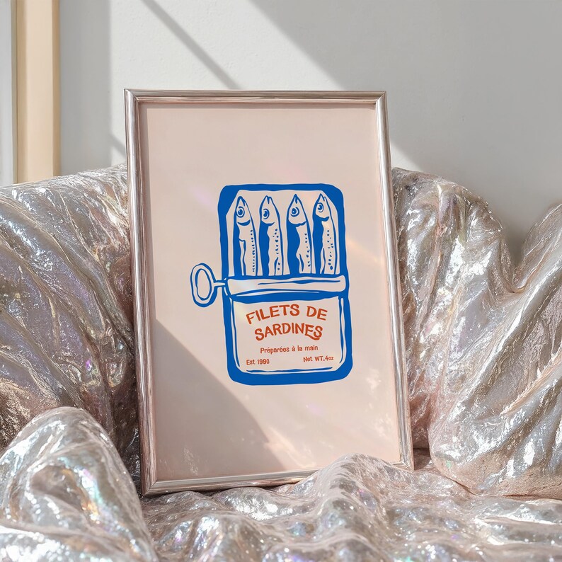 a picture frame with a drawing of a toothbrush on it