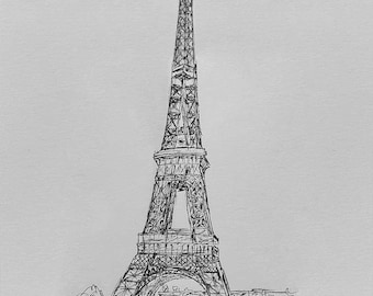 Eiffel Tower Print