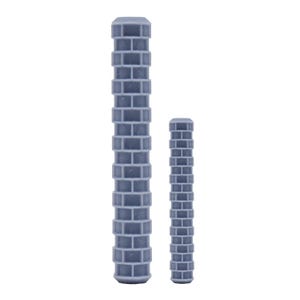 2 Brick Texture Rollers for Polymer Clay, Modeling and Pottery Tools, Craft Accessories for Surface Design