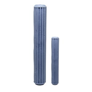 2 Wavy Roof Texture Rollers for Texturizing Polymer Clay, DIY Pottery Modeling Tools