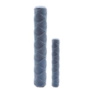 2 SEWN LEATHER SOFA texture rollers for pottery and modeling, decorative tools for polymer clay