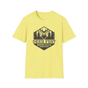 Bright Falls Deer Fest T-Shirt, Alan Wake Tshirt, Ourdoors Tshirt, Video Game Tshirt