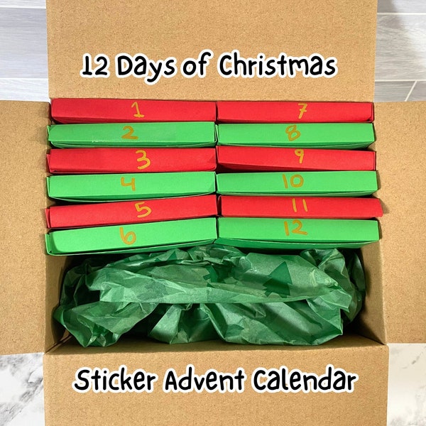 Advent Calendar for Teens Etsy