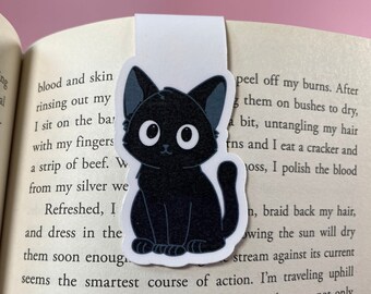 Schwarze Katze Lesezeichen, süsses Kawaii Lesezeichen, Einzigartige Lesezeichen für Frauen, Geschenke für Leser