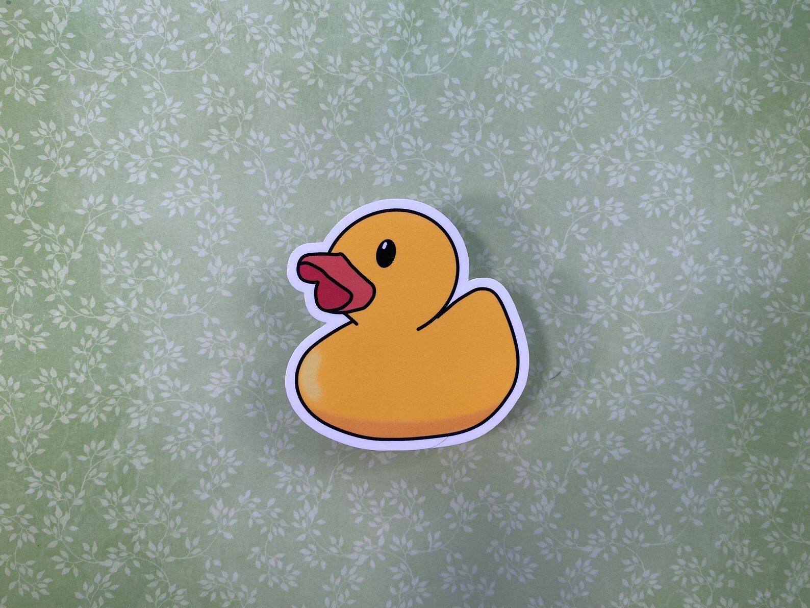 Ducky Sticker Rubber Duck Sticker, Rubber Ducky Sticker, Die Cut Vinyl Sticker - Etsy