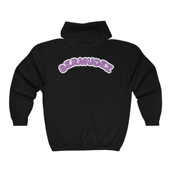 Bubble Letter Custom Zip up Hoodie for Family Reunion