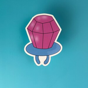 Pegatinas Y2K, pegatinas de Ring Candy, regalos para adolescentes, regalos para niñas preadolescentes, pegatinas pequeñas, pegatinas de vinilo troqueladas, pegatinas de vinilo de 3 pulgadas