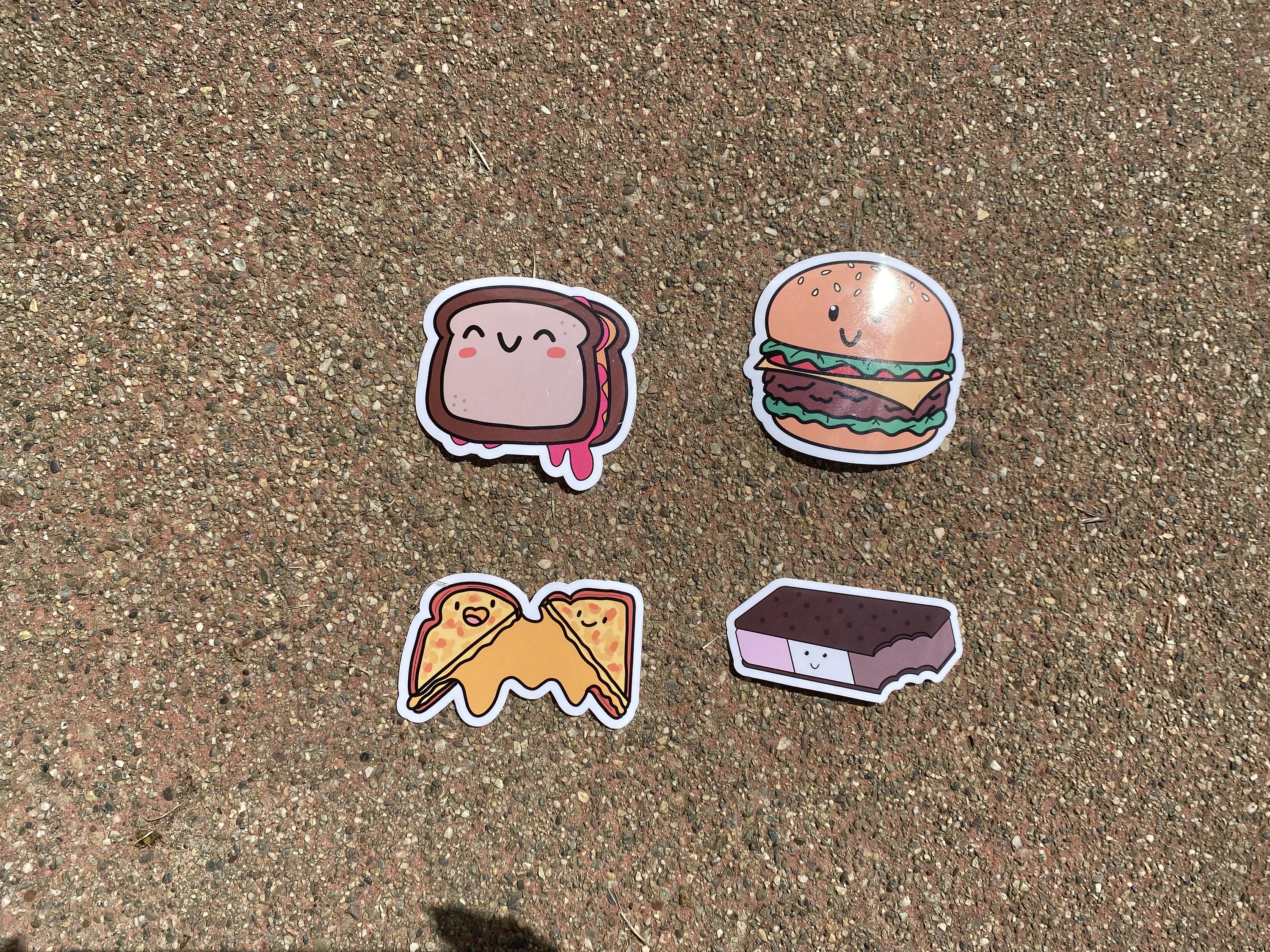 Sandwich Box Sticker Sandwich Sticker, Burger Sticker, Food Sticker, Die Cut Vinyl Sticker ...