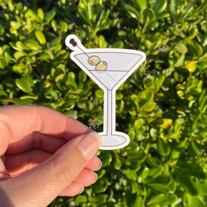 Adesivo Cocktail, Adesivo Martini, Adesivo Drink, Adesivo Vinile Fustellato