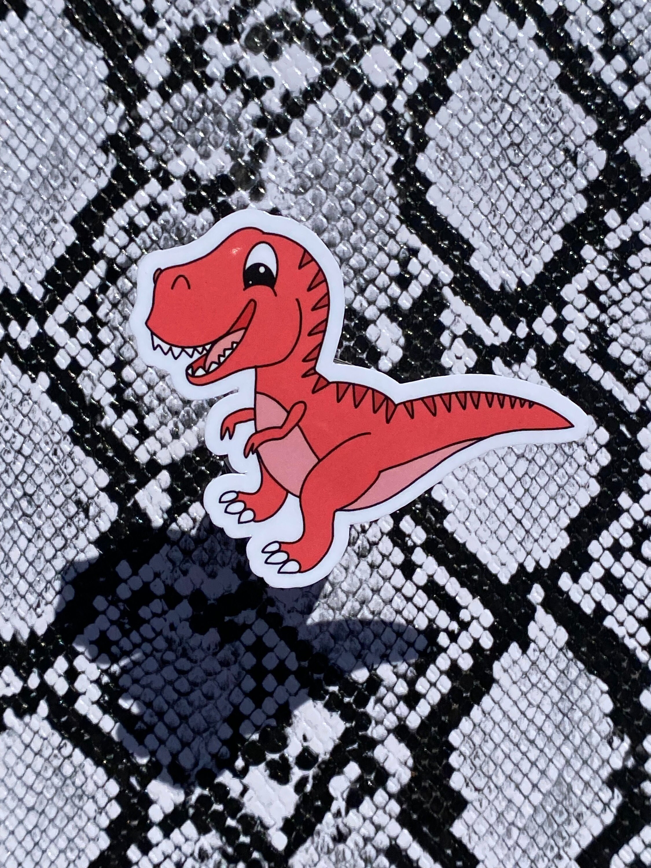 T Rex Ranch Sticker Dinosaur Sticker, T Rex Sticker, T-rex Sticker, Tyrannosaurus Rex ...