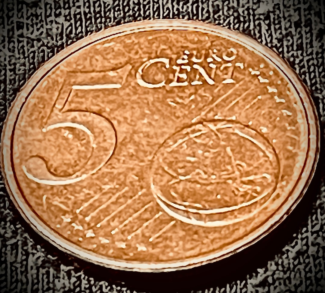 Rare Euro Coin 2002 Germany 5 Cent Etsy