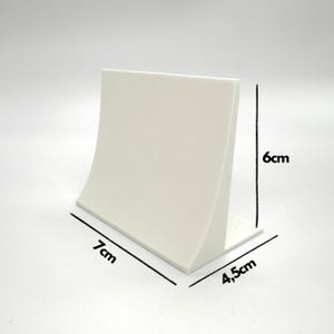 Bookend, minimalist book end, book holder, ideal for every bookworm, many beautiful colors image 4