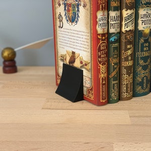 Bookend, minimalist book end, book holder, ideal for any bookworm, many beautiful colors image 5