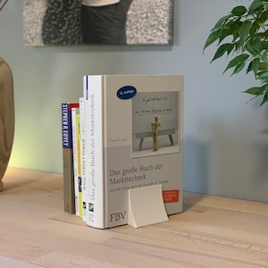 Serre-livres, serre-livres minimaliste, support de livre, idéal pour chaque rat de bibliothèque, de nombreuses belles couleurs